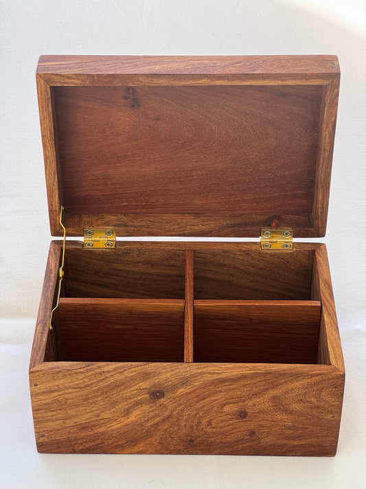 Wooden Tea Box 