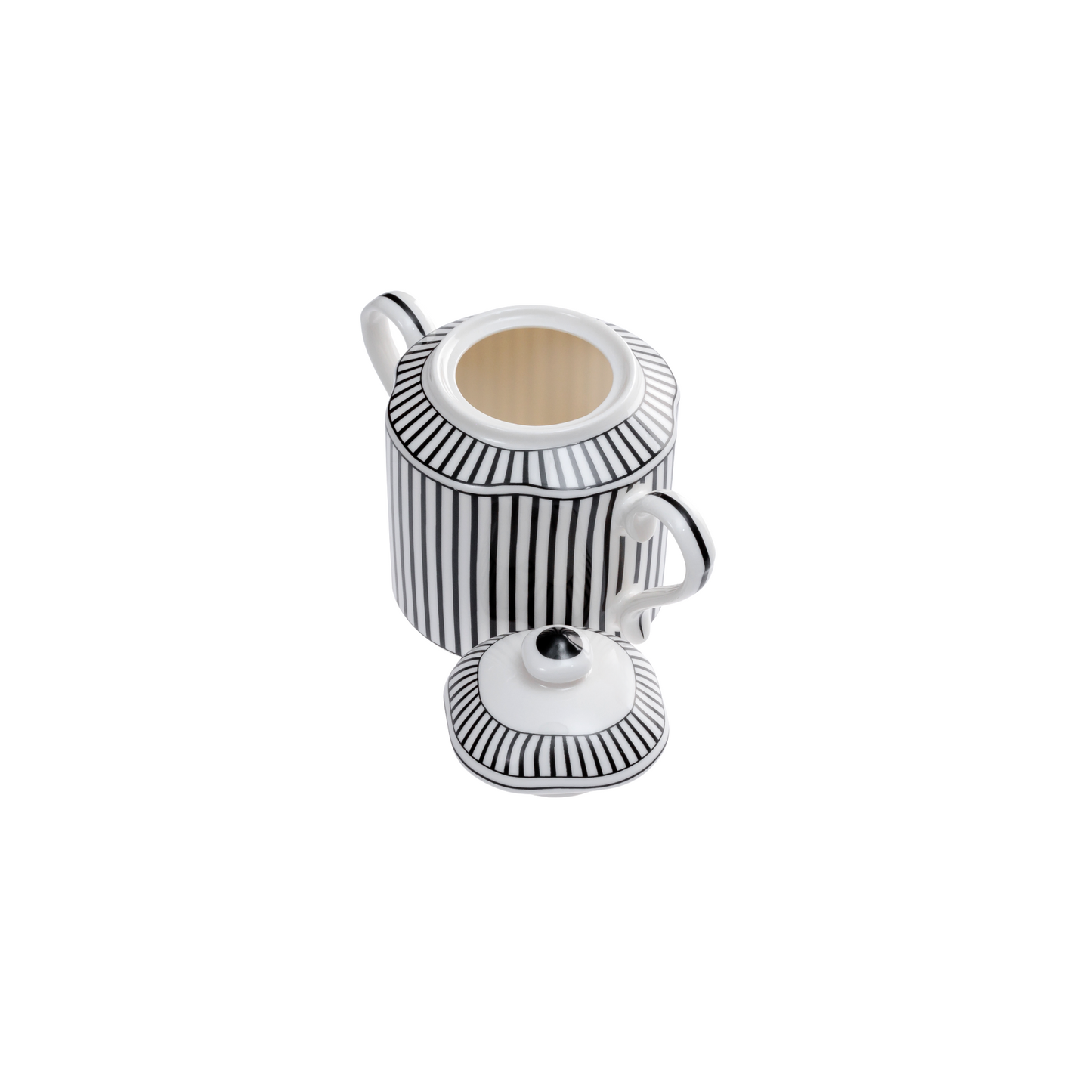 Pemberley Stripe Sugar Pot